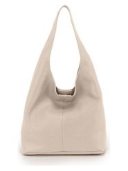Anna Morellini Skórzany shopper bag "Tarquinia" w kolorze beżowym - 32 x 32 x 16 cm rozmiar: onesize. Brązowe shopper bag Anna Morellini, bez wzorów, z materiału, na ramię, bez dodatków. Za 274.88 zł.