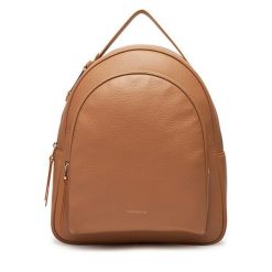 Plecak Coccinelle. Brązowe plecaki Coccinelle, bez wzorów, bez dodatków. Za 1,399.00 zł.