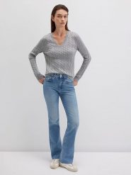 MAVI Sweter w kolorze szarym rozmiar: M. Szare swetry Mavi, m, bez wzorów, ze splotem, bez ramiączek. Za 109.95 zł.