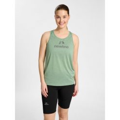 Damski tank top Newline Fontana. Zielone topy sportowe Newline, s, bez wzorów, na fitness i siłownię. Za 140.00 zł.