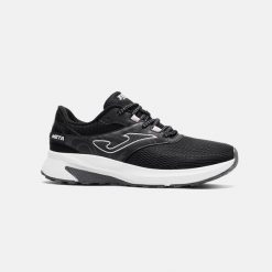 Buty do biegania damskie Joma Meta Lady black. Czarne buty do biegania Joma, bez wzorów, z gumy, bez zapięcia, do biegania. Za 219.99 zł.