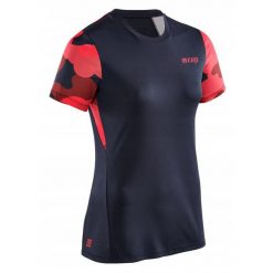 Koszulka sportowa z krótkim rękawem CEP Camocloud damska. Czerwone t-shirty sportowe CEP, l, bez wzorów, z tkaniny, bez ramiączek, na fitness i siłownię. Za 199.00 zł.