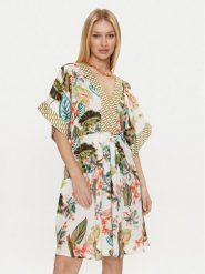Liu Jo Sukienka codzienna VA4123 TS806 Kolorowy Reglan Fit. Sukienki Liu Jo, na co dzień, l, bez wzorów, z wiskozy, bez kołnierzyka, bez ramiączek, proste. Za 449.99 zł.