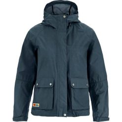 Fjall Raven Kurtka Vardag Vindby W Damskie. Niebieskie kurtki Fjällräven, s, bez wzorów, z bawełny, z kapturem. Za 1,107.99 zł.