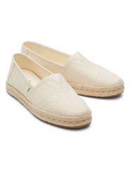 TOMS Espadryle w kolorze beżowym rozmiar: 39. Brązowe espadryle TOMS, bez wzorów, bez obcasa. Za 220.63 zł.
