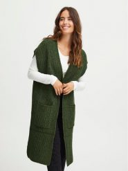 Fransa Kardigan 20612719 Zielony Regular Fit. Zielone swetry Fransa, m, bez wzorów, z syntetyku, bez ramiączek. Za 469.99 zł.