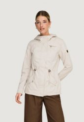 Parka Kobieta ONLY Onllorca Life Canvas Cc Otw. Brązowe płaszcze ONLY, s, bez wzorów, z bawełny, bez kaptura. Za 300.40 zł.