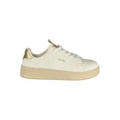 Buty do chodzenia damskie Ellesse sandy001leplepbi16438. Białe buty treningowe Ellesse, bez wzorów, z jeansu, bez zapięcia, trekkingowe. Za 178.20 zł.