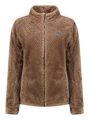 Geographical Norway Kurtka polarowa "Tadaba" w kolorze szarobrązowym rozmiar: L. Brązowe kurtki Geographical Norway, l, bez wzorów, z polaru, bez kaptura. Za 97.45 zł.