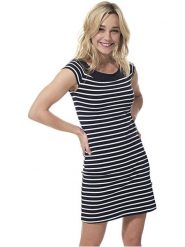 Hublot Mode Marine Sukienka w kolorze granatowym rozmiar: XL. Niebieskie sukienki Hublot Mode Marine, na co dzień, xl, z aplikacjami, marine, bez kołnierzyka, bez ramiączek, mini, proste. Za 158.45 zł.