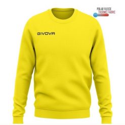 Bluza Givova One Cuello Redondo Żółta. Żółte bluzy Givova, bez wzorów, sportowe, bez ramiączek, bez kaptura. Za 181.99 zł.