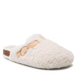 Kapcie Home & Relax. Białe kapcie Home & Relax, bez wzorów. Za 99.99 zł.