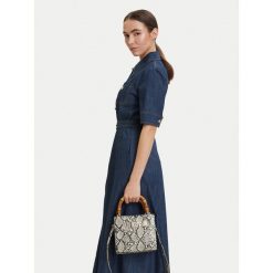 Torebka Just Cavalli. Szare torebki klasyczne Just Cavalli, bez wzorów, klasyczne, bez dodatków. Za 887.99 zł.