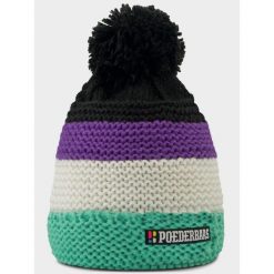 Czapka narciarska dla dorosłych Poederbaas Park Beanie. Zielone czapki zimowe POEDERBAAS, bez wzorów, klasyczne. Za 194.99 zł.