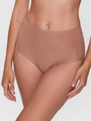 Chantelle Figi klasyczne z wysokim stanem Soft Stretch C26470 Brązowy. Brązowe figi Chantelle, bez wzorów, z syntetyku, z podwyższonym stanem. Za 59.99 zł.