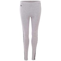 Legginsy damskie Kappa ISADOMA szare. Szare legginsy Kappa, bez wzorów, sportowe. Za 47.90 zł.