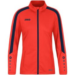 Poliestrowa bluza dresowa Jako Power. Czerwone bluzy z kapturem JAKO, xl, bez wzorów, z dresówki, z kapturem. Za 325.00 zł.