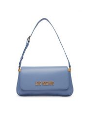 LOVE MOSCHINO Torebka JC4058PP1PLO0700 Niebieski. Niebieskie torebki klasyczne Love Moschino, bez wzorów, ze skóry, bez dodatków. Za 749.99 zł.
