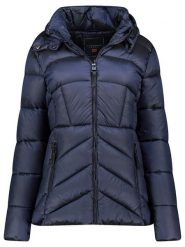 Geographical Norway Kurtka pikowana "Blanche" w kolorze granatowym rozmiar: XXL. Niebieskie kurtki Geographical Norway, xxl, bez wzorów, bez kaptura. Za 201.08 zł.