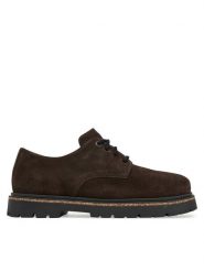 Birkenstock Półbuty Highwood Lace Low 1029715 Brązowy. Brązowe półbuty wsuwane Birkenstock, bez wzorów, ze skóry, bez obcasa, na płaskiej podeszwie. Za 489.99 zł.