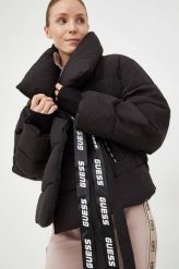 Guess kurtka damska kolor czarny zimowa oversize. Czarne kurtki Guess, na zimę, l, z aplikacjami, bez kaptura. Za 719.99 zł.