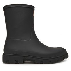 Kalosze Hunter. Czarne kalosze Hunter, bez wzorów, bez zapięcia. Za 369.99 zł.
