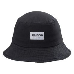 Czapka Z Daszkiem Dla Dorosłych Unisex Viamo Logo Bucket Hat. Czarne czapki z daszkiem IGUANA, bez wzorów, sportowe. Za 112.99 zł.
