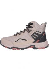 Damskie buty przeciwdeszczowe Whistler Farburnt WP. Brązowe buty trekkingowe WHISTLER, bez wzorów, z meshu, bez zapięcia, trekkingowe. Za 354.50 zł.