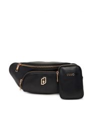 Liu Jo Saszetka nerka M Bumbag AF5178 E0077 Czarny. Czarne nerki i saszetki Liu Jo, bez wzorów, ze skóry, bez dodatków. Za 539.99 zł.