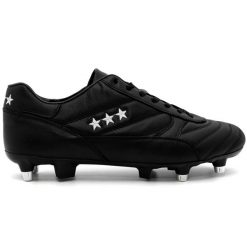 Buty Piłkarskie Pantofola D'oro Alloro Lc Czarne Dorosłych. Czarne buty treningowe PANTOFOLA D'ORO, bez wzorów, z materiału, bez zapięcia, do piłki nożnej. Za 724.99 zł.