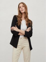 Vila Marynarka Her New 14039434 Czarny Regular Fit. Czarne marynarki i żakiety Vila, xs, bez wzorów, z syntetyku, bez ramiączek. Za 139.99 zł.