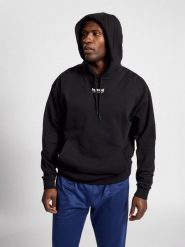 Bluza z kapturem Hummel Active Winter. Czarne bluzy Hummel, na jesień, s, bez wzorów, z dzianiny, bez kaptura, na fitness i siłownię. Za 249.00 zł.