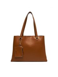 Aldo Torebka Korer 13933737 Brązowy. Brązowe shopper bag Aldo, bez wzorów, ze skóry, bez dodatków. Za 219.99 zł.