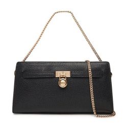 Torebka MICHAEL Michael Kors. Czarne kopertówki MICHAEL Michael Kors, bez wzorów, wizytowe, bez dodatków. Za 699.99 zł.