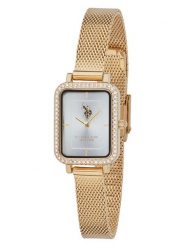 U.S. Polo Assn. Zegarek kwarcowy w kolorze złoto-białym rozmiar: onesize. Białe, analogowe zegarki U.S. Polo Assn., ze stali. Za 217.99 zł.