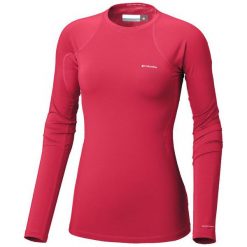 Columbia Bluza Termoaktywna Midweight Stretch Long Sleeve Top Red Camellia M. Bielizna termoaktywna damska marki Columbia. W wyprzedaży za 132.00 zł.