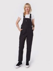 Dickies Ogrodniczki Duck Canvas Bib DK0A4XM1C40 Czarny Regular Fit. Czarne spodnie materiałowe Dickies, bez wzorów, z bawełny. Za 359.99 zł.