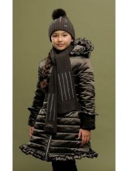 Le Chic Płaszcz pikowany "Belsy" w kolorze khaki rozmiar: 152. Brązowe płaszcze Le Chic, bez wzorów, bez kaptura. Za 249.17 zł.