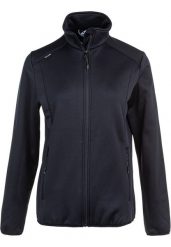 Bluza trekkingowa damska Whistler Zensa Powerstretch. Czarne bluzy WHISTLER, bez wzorów, z elastanu, klasyczne, bez ramiączek, bez kaptura. Za 209.99 zł.