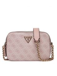 Guess Torebka HWBG78 79140 Różowy. Czerwone listonoszki Guess, z aplikacjami, ze skóry, bez dodatków. Za 369.99 zł.