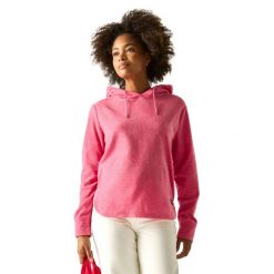 Bluza Z Kapturem Damska Mayse. Czerwone bluzy Regatta, xl, bez wzorów, z elastanu, z kapturem, trekkingowe. Za 112.99 zł.