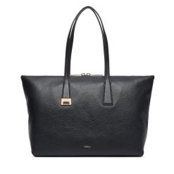 Torebka Furla. Czarne torebki klasyczne Furla, bez wzorów, klasyczne, bez dodatków. Za 1,649.00 zł.