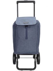 Beagles Wózek w kolorze niebieskim na zakupy - 43 x 100 x 40 cm rozmiar: onesize. Niebieskie shopper bag Beagles, bez wzorów, z materiału, bez dodatków. Za 217.99 zł.