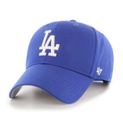 Czapka z daszkiem do baseballa Brand `47 Los Angeles Dodgers niebieska. Niebieskie czapki z daszkiem 47 Brand, bez wzorów, z bawełny. Za 157.00 zł.