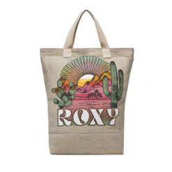 Plecak Roxy. Brązowe plecaki Roxy, bez wzorów, bez dodatków. Za 199.99 zł.