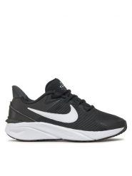 Nike Buty do biegania Star Runner 4 DX7615 001 Czarny. Czarne buty do biegania Nike, bez wzorów, z materiału, bez zapięcia, do biegania. Za 249.99 zł.