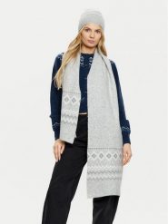 Guess Komplet czapka i komin W5PZ18 Z3LQ0 Szary. Szare czapki zimowe Guess, na zimę, z aplikacjami, z materiału. Za 429.99 zł.