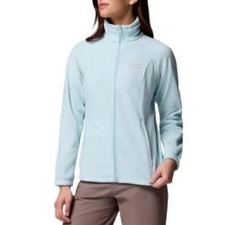 Bluza Columbia Benton Springs Full Zip Niebieska. Niebieskie bluzy Columbia, s, bez wzorów, bez ramiączek, bez kaptura. Za 250.35 zł.