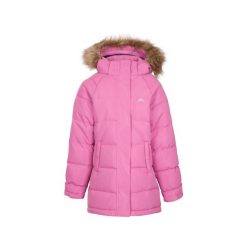 Trespass Unique - Kurtka damska Tp50 Głęboki róż. Czarne kurtki Trespass, bez wzorów, z futra, sportowe, z kapturem. Za 305.99 zł.