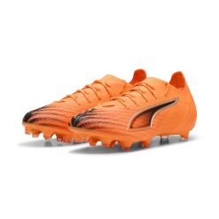 Buty piłkarskie unisex ULTRA 6 PRO FG/AG PUMA. Brązowe buty do biegania Puma, bez wzorów, bez zapięcia, do biegania. W wyprzedaży za 499.20 zł.